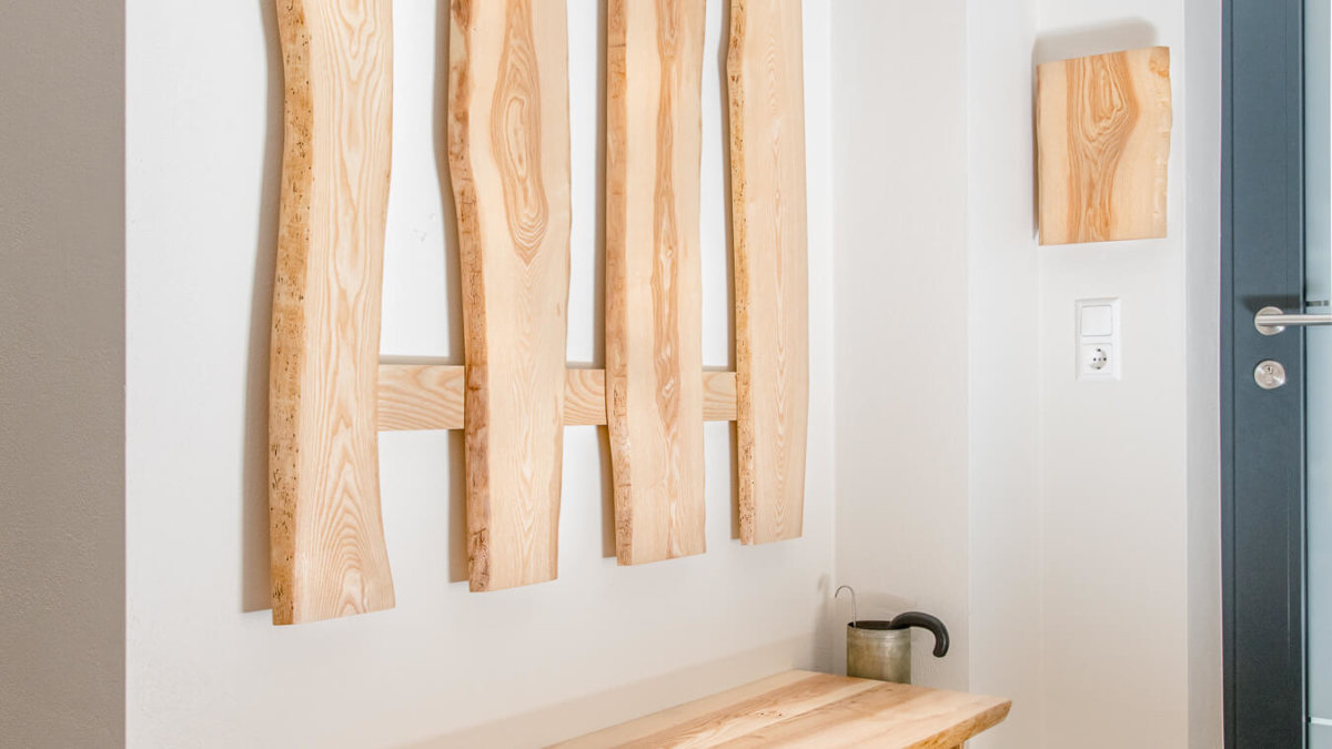 Garderobe mit Sitzbank