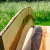 Holzbank Nuss