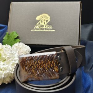 Gürtel mit Zapfenschnalle "Hans"